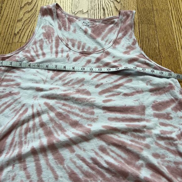 Athleta Pink Tie Dye Palermo Pink Plus Size Muscle Workout Tank - 1X - Picture 4 of 6